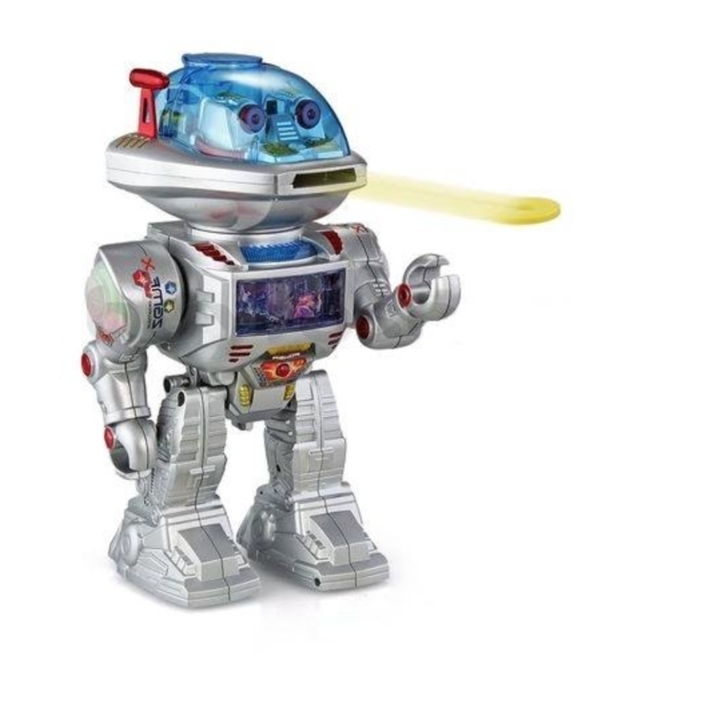 Everyone needs a toy robot, right?