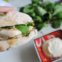 Lemon-Rosemary Chicken Sandwich
