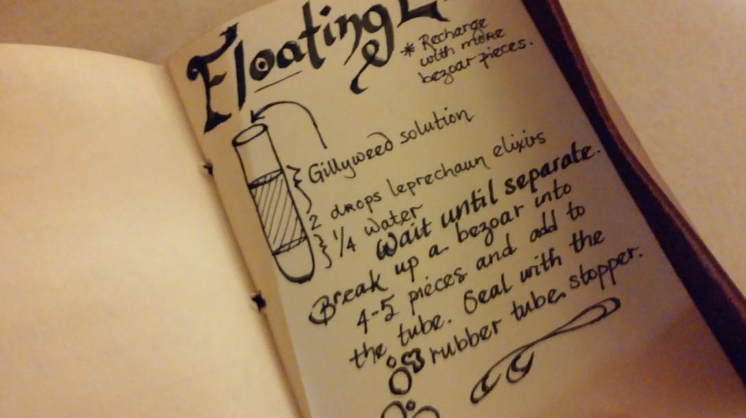 harry potter potion recipes