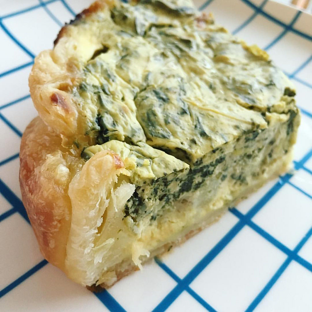 SpinachArtichoke Dip Quiche EvinOK