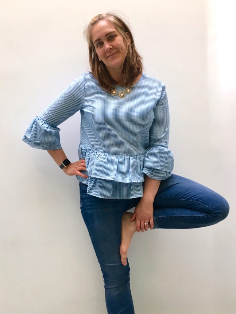 Ruffled Shirt Refashion: Now with 100% More Ruffles | EvinOK.com