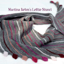 Martina Behm's Leftie shawl | EvinOK