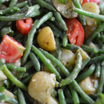 Vegetarian Potato Salad - All American Recipes for Independence Day – EvinOK.com