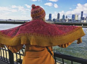 City Stitchette - Hudson River Shawl