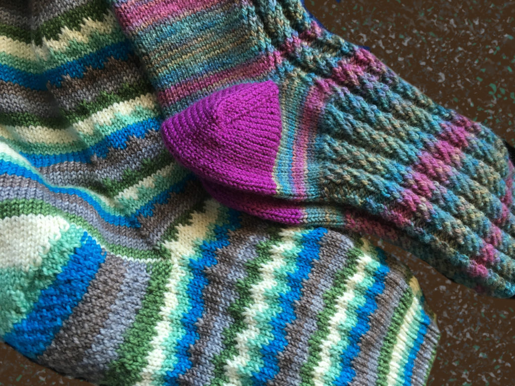 Knitting Geek Socks and Nine-to-Five Socks | EvinOK