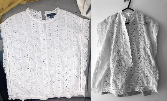 Redesigning an Eyelet Top | EvinOK