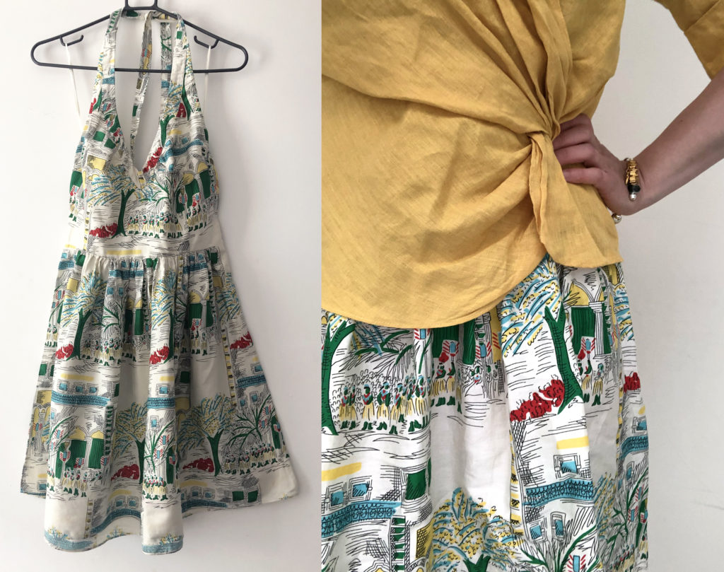 Turning a too-small dress into a custom skirt | EvinOK