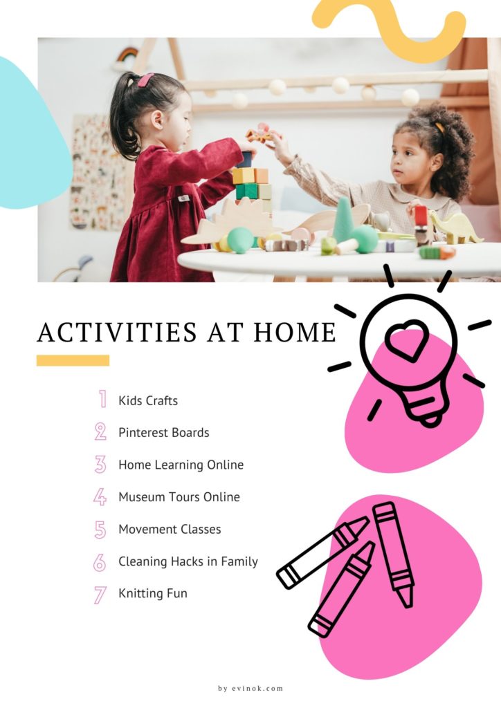 Fun Activities at Home with Kids | EvinOK