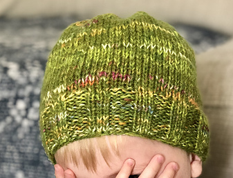 Baby Knits | Barra Marled Hat | Country Living | EvinOK