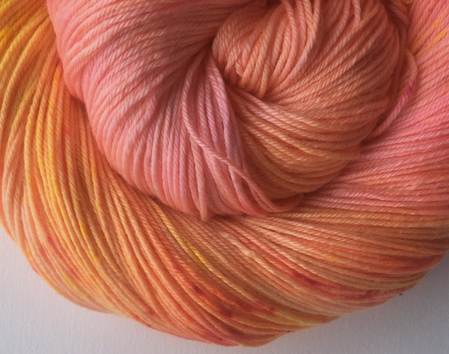 Flamingo Moon Colorway from Eve Chambers Textiles | EvinOK