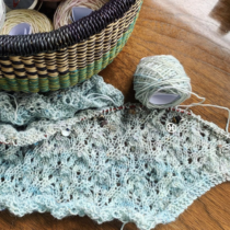 Jonna is knitting the Cassiopeia KAL | EvinOK