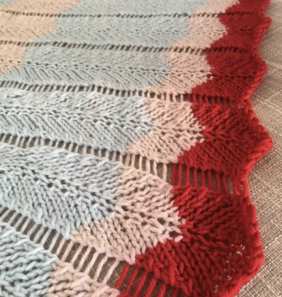 Knit Baby Blanket | EvinOK