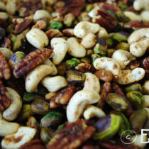 air fryer spiced nuts | EvinOK
